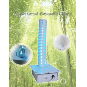 Novo design de purificadores de ar UV de íon negativo fotocalisador para remoção doméstica de fumaça, poeira, alérgenos, pólen no quarto, livre de ozônio, sistema de filtragem de odor, mofo 