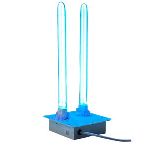 Lâmpada dupla em forma de U Super potência alta saída UV Luz UV HVAC 80W Duto de ar Luzes UV Purificador de ar ultravioleta UVC Purificador de ar Luzes UV germicidas 